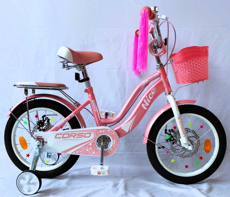 Велосипед 2-х колісний 16" "Corso Nice" NC-16262