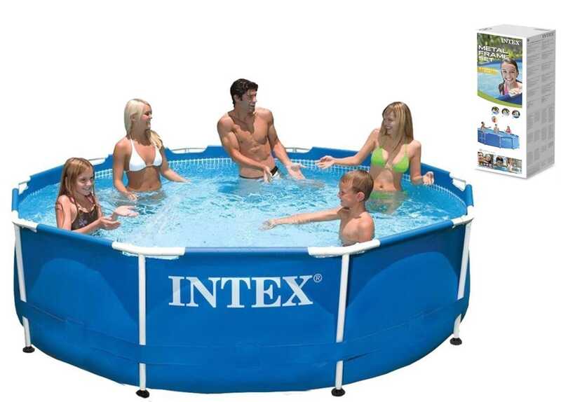 Intex Басейн каркасний 28200 NP (1) круглий /6+ років/, у кор-ці 305*76 см, 4485л
