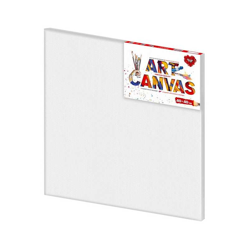 гр Полотно для малювання "Art Canvas" AC-4040 (10) "Danko Toys", у плівці