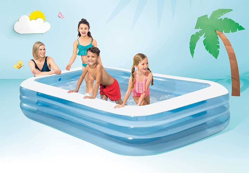 Intex Басейн 58484 NP (2) розміром 305х183х56см, об'єм: 1020л, вага: 7,3 кг, від 6 років