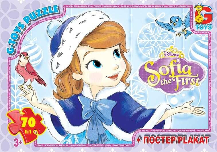 гр Пазли 70 эл."G Toys" "Софія прекрасна" SF 019 (62) + постер