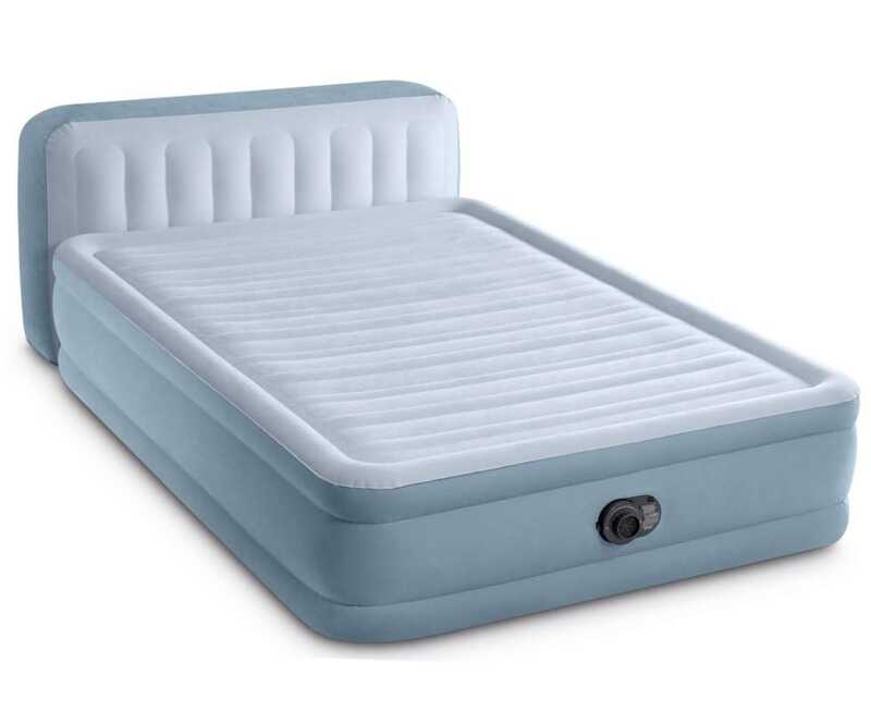 Intex Надувне ліжко 64450 ND (1) 236 x 152 x 86 (46) см с узголів`ям PLUSH