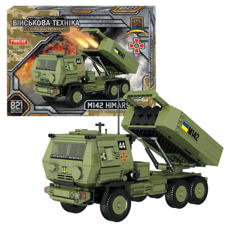 Конструктор 59659 (12) "Teko", 821 деталь, в коробці