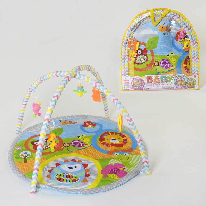 Коврик игровой 816 (30) 5 подвесок, в сумке