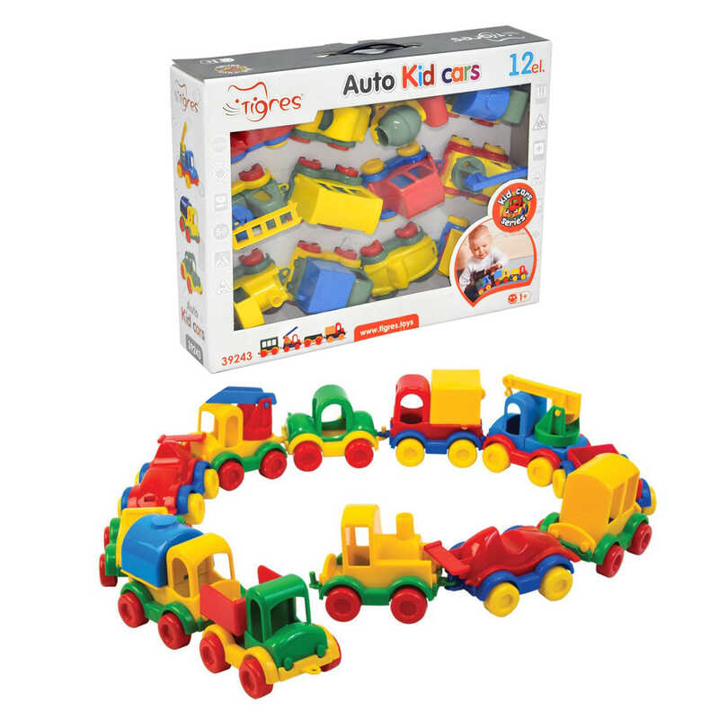 гр Набір машин "Kids cars" 12 шт. 39243 (8) "Tigres"