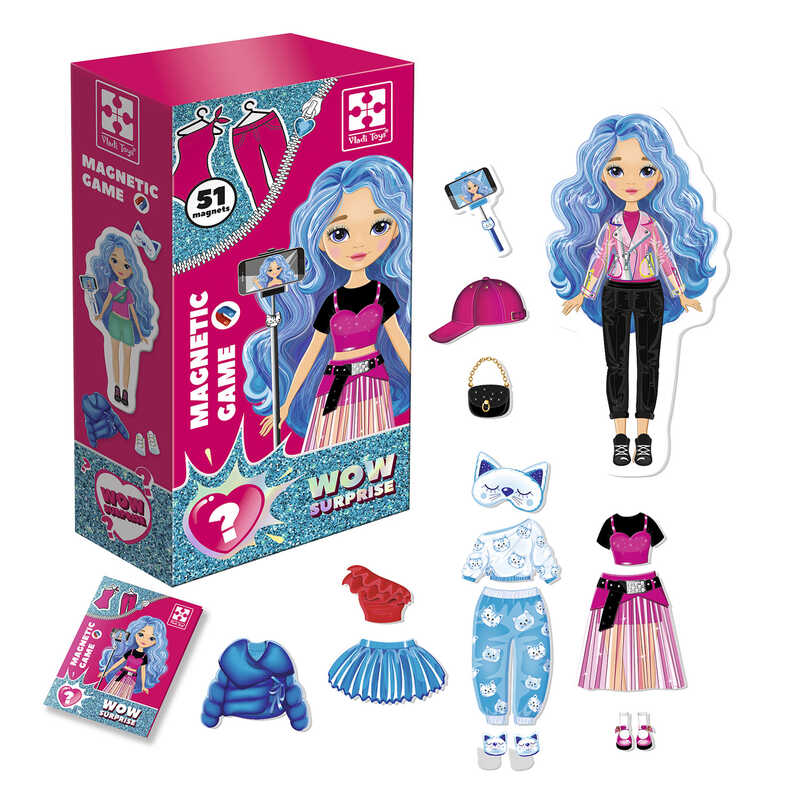 гр Магнітна гра WOW Surprise "Bloger" VT3210-12 (24) "Vladi Toys"