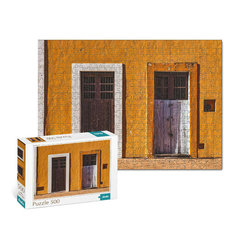 гр Пазл "Жовтий будинок" 301151 (18) "Dodo", 500 елементів