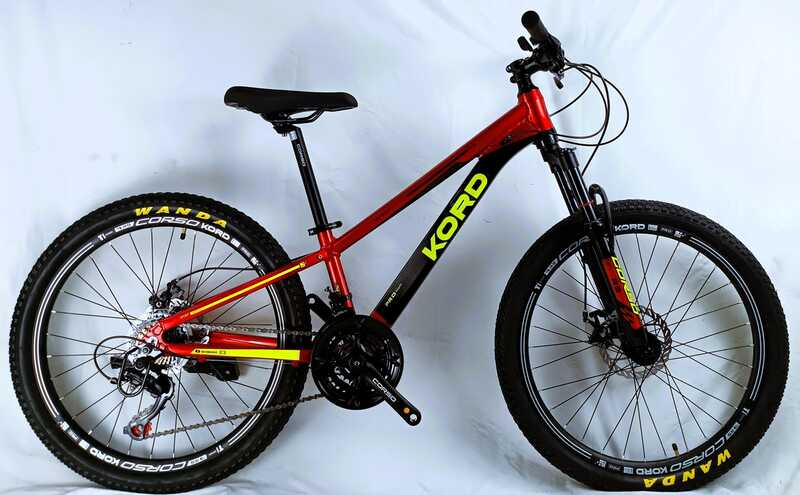 Велоcипед Спортивний Corso «Kord» 24" дюймів KD-74012