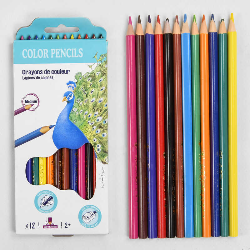 Олівці M 45621 / 1218-12 (240) 12 кольорів