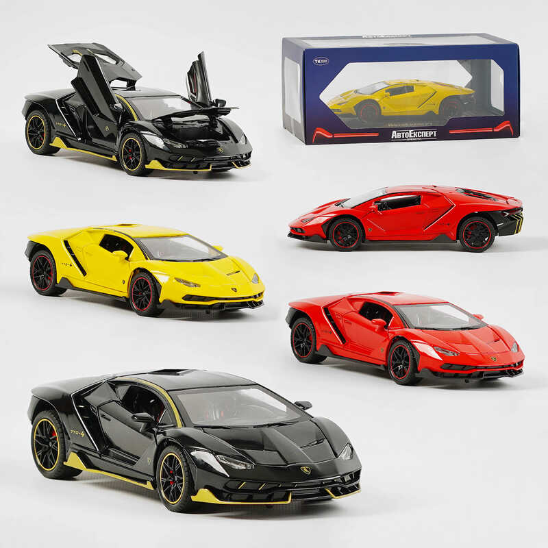 Машинка GT - 01260 (24/2) "Авто Експерт", 3 кольори, металопластик, 1:24, звук, світло, інерція, рухомі елементи, у коробці, ВИДАЄТЬСЯ МІКС ВИДІВ