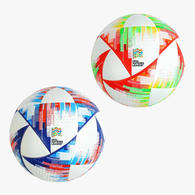 М'яч футбольний C 64617 (30) 2 види, вага 420 грамів, матеріал PU, гумовий балон