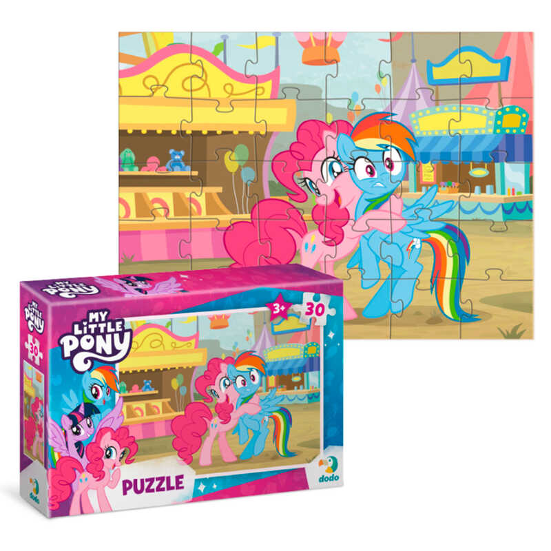 гр Пазли "Парк атракціонів" 200683 (32) "Dodo", 30 елементів, в коробці