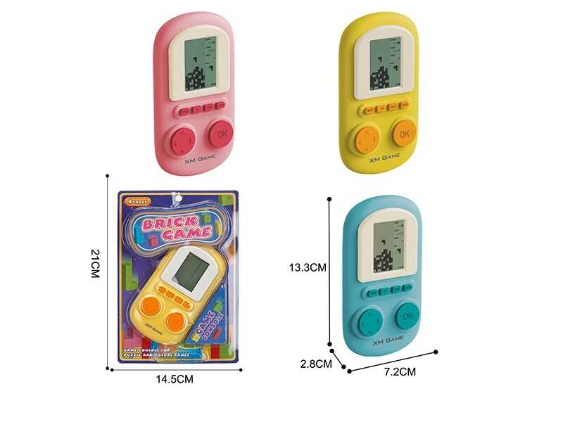 Тетрис XM 0107 B (192/2) 3 кольори, на листі, ВИДАЄТЬСЯ ТІЛЬКИ МІКС ВИДІВ