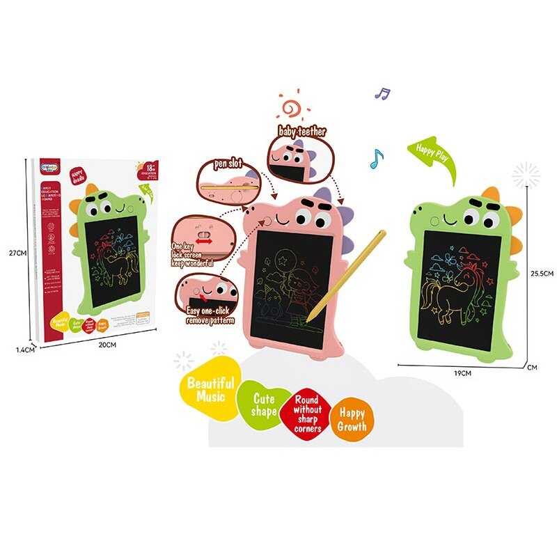 Дошка для малювання 99-18 (96) 2 кольори, прорізувачі, від батарейок, режим блокування, в коробці