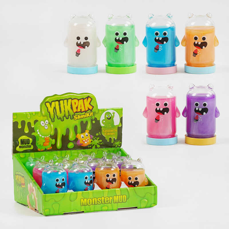 Лизун C 59273 (24) з шимером, ЦІНА ЗА 12 ШТУК В БЛОЦІ