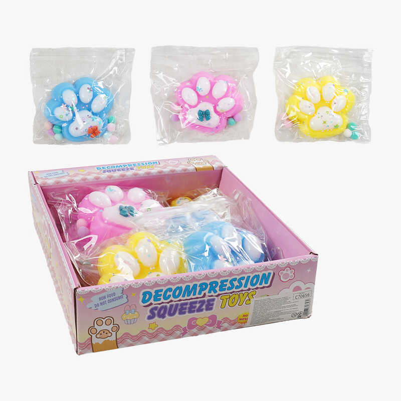 Гра антистрес C 70656 (24) ЦІНА ЗА 6 ШТУК В БЛОЦІ, “Лапка”, в коробці