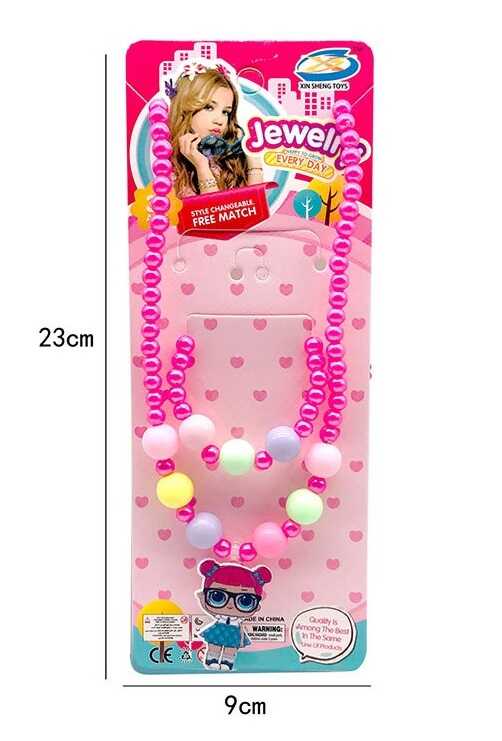 Набір прикрас F 2-39 (960/2) намисто, браслет, у пакеті