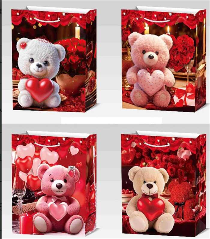 Пакет подарунковий C 75834 (360) ВЕЛИКИЙ, ВИДАЄТЬСЯ МІКС ВИДІВ