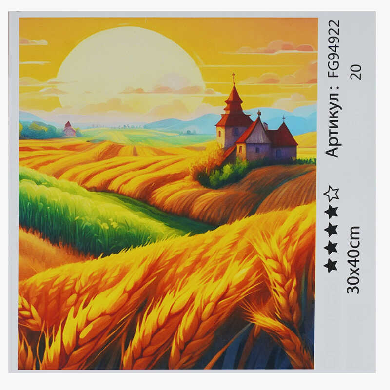 гр Картина за номерами FG 94922 (30) "4FUN Game Club", 30х40 см, в коробці