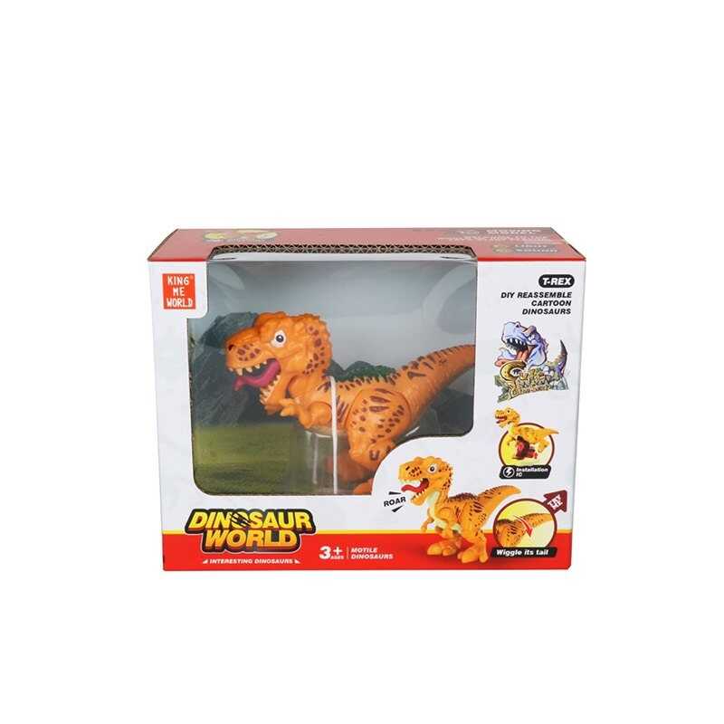 Динозавр K 411 (72/2) звуки, підсвічування, рухливі кінцівки, в коробці