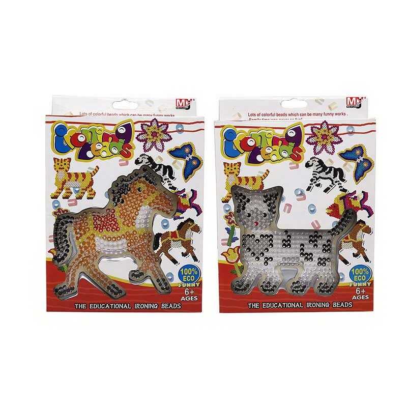 Термомозаїка BT 0054 A (168/2) 2 види, багаторазова основа, трафарет пінцет, інструкція, термопапір, в коробці