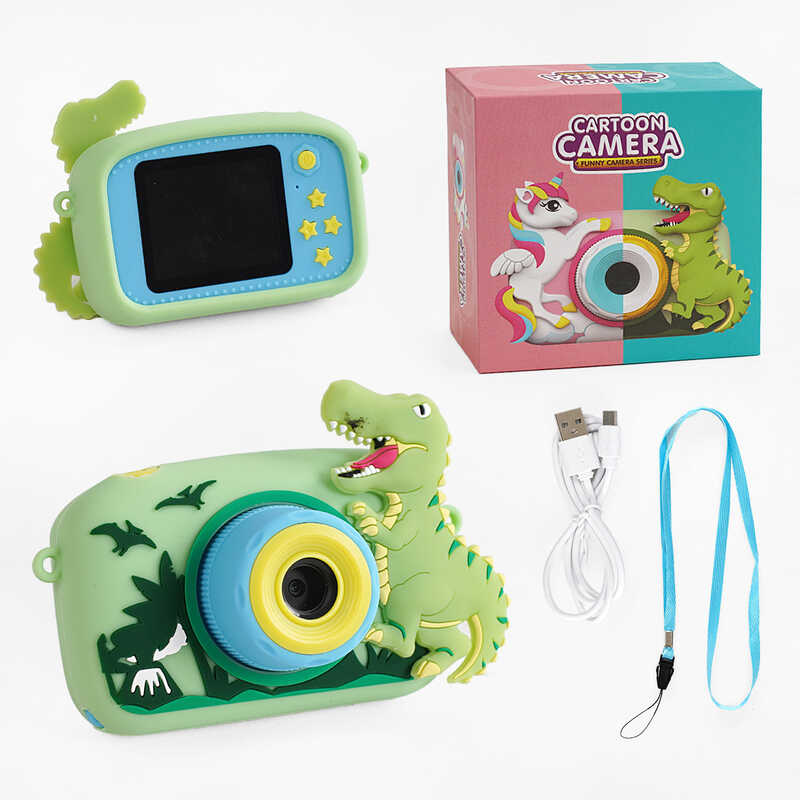 Фотоапарат XL 900 K-G 1 (100) HD камера, інструкція, дріт для підзарядки, звук, фото, відео, 3 гри, роз’єм для SD карти, ремінець, в коробці