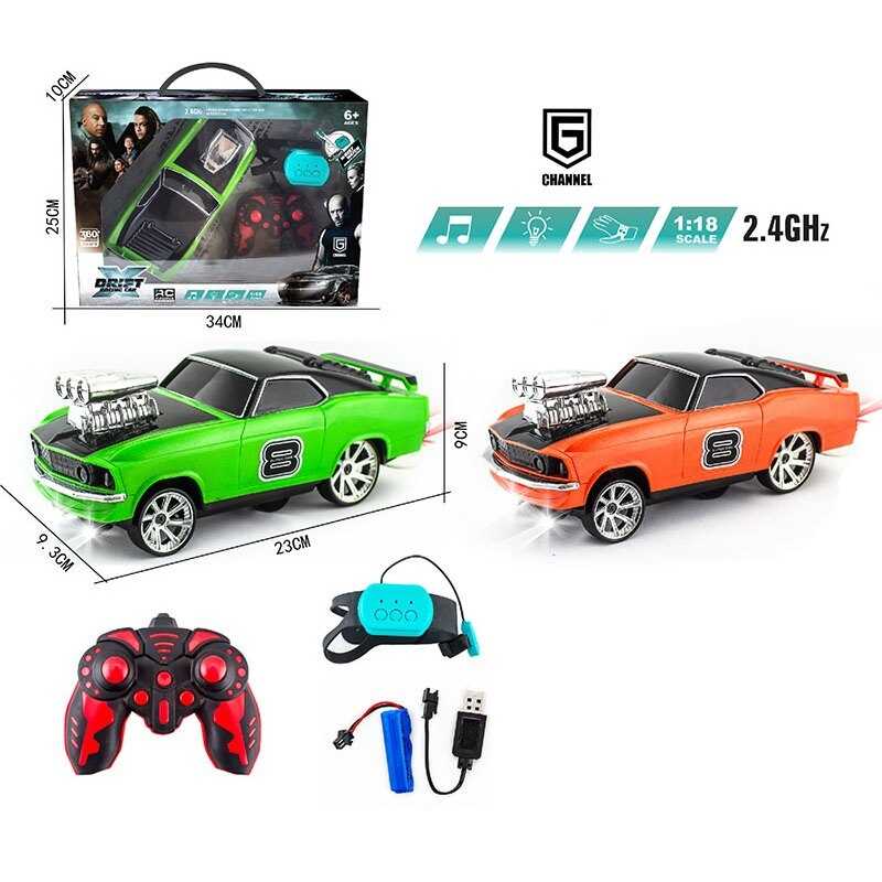 Машина на радіокеруванні 12066-5 (36/2) 2 кольори, в коробці, ВИДАЄЬБСЯ МІКС