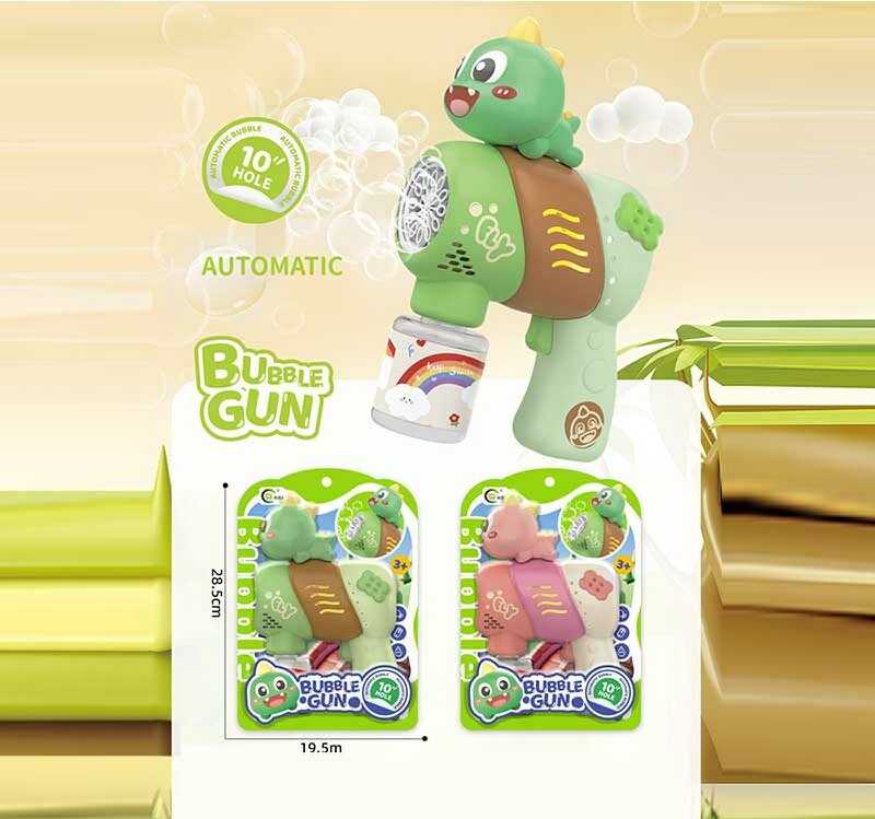 Пістолет з мильними бульбашками 668-108 (60) 2 види, на батарейках, автоматичний режим роботи, мильний розчин, на листі