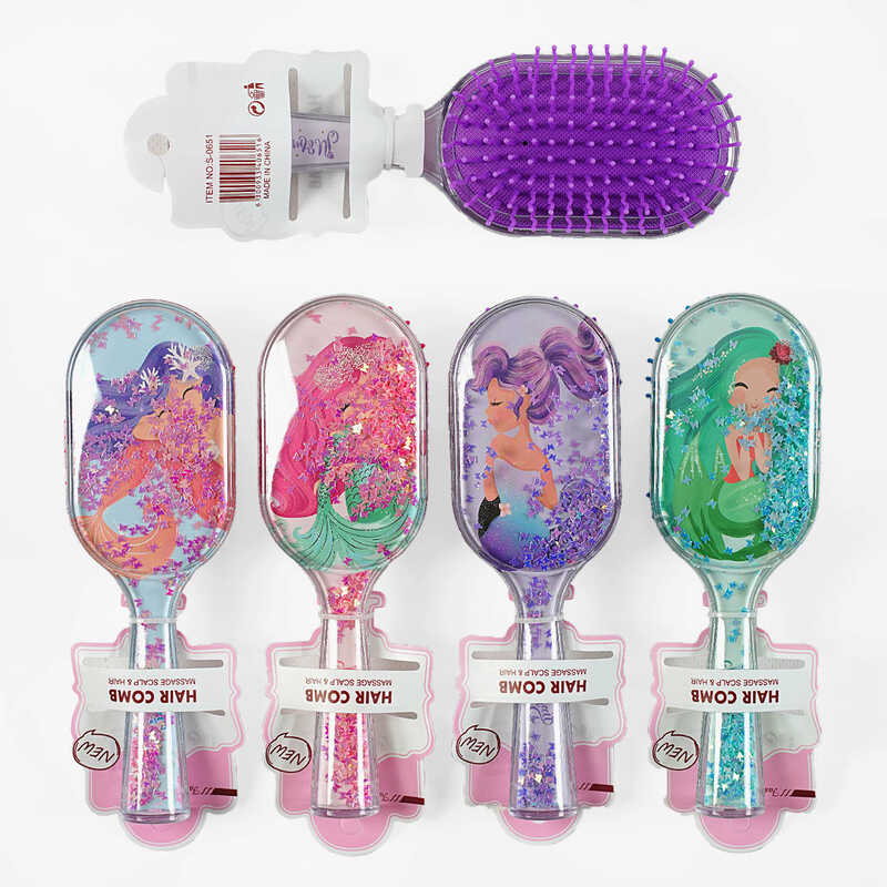 Щітка для волосся C 57910 (360) 4 види, ВИДАЄТЬСЯ ТІЛЬКИ МІКС ВИДІВ