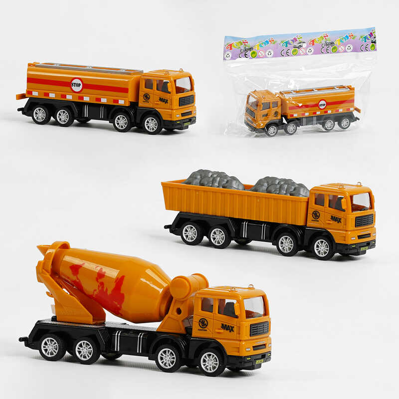 Спецтехніка 706-3 (200) 3 види, інерція, у пакеті