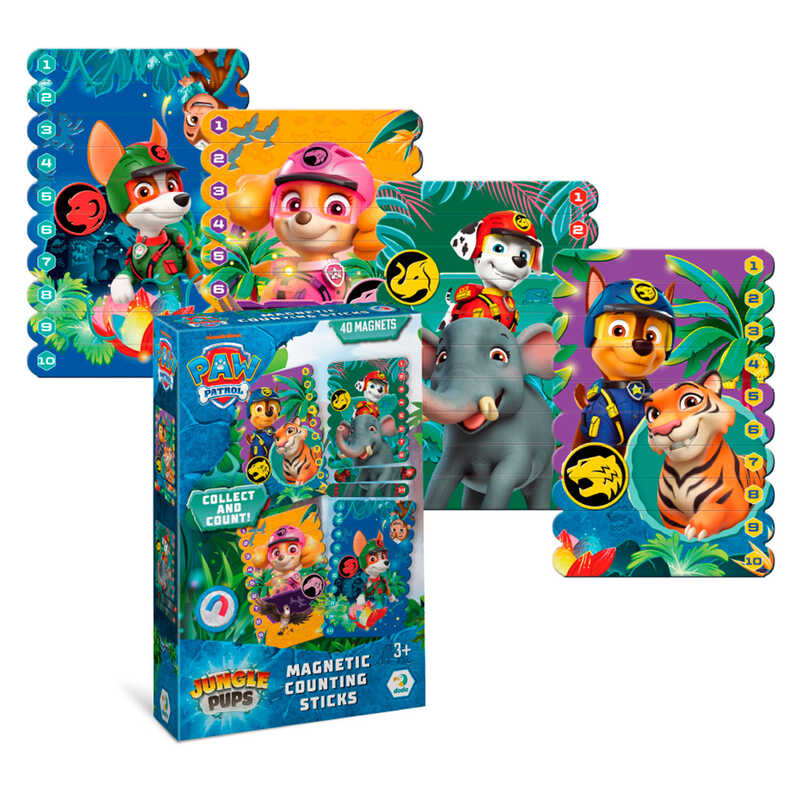 гр Магнітні палички для рахування "Джунглі" 200654 (24) "DoDo"