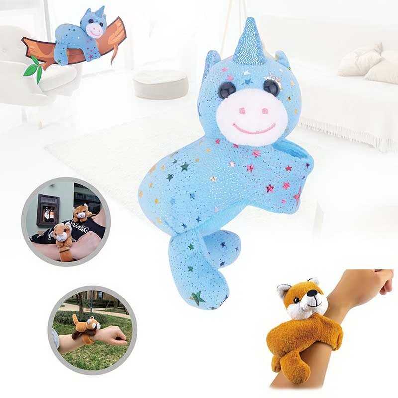 М’яка іграшка-браслет 034-19 (240) чіпляється лапками на руку