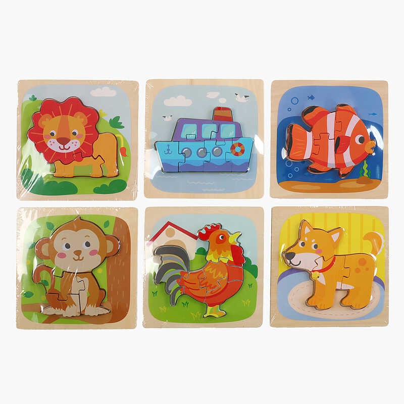 Пазли-вкладиші C 73259 (240) дерев’яні, в плівці, ВИДАЄТЬСЯ ТІЛЬКИ МІКС ВИДІВ