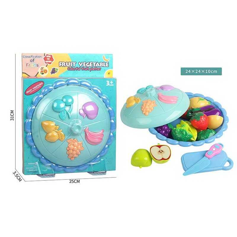 Набір продуктів MDX 130 B2 Штрих-402318 (36/2) ніж, дошка, продукти на магнітах, в коробці