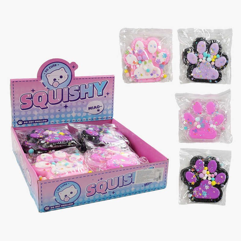 Гра антистрес C 70657 (8) ЦІНА ЗА 18 ШТУК В БЛОЦІ, “Лапка”, в пакеті