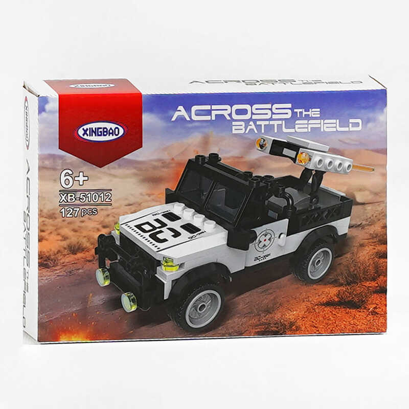 Конструктор XB - 51012 (300) “Позашляховик”, 127 деталей, у коробці