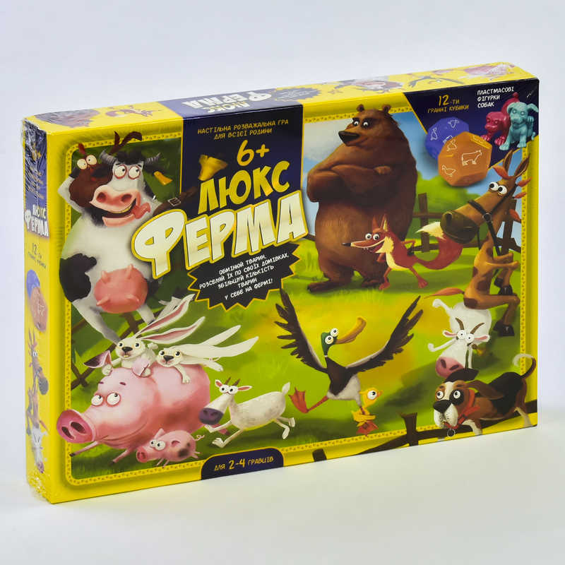 гр Гра наст. вел. "Ферма ЛЮКС" G-FL-UA-01 УКР. (5) "Danko Toys"