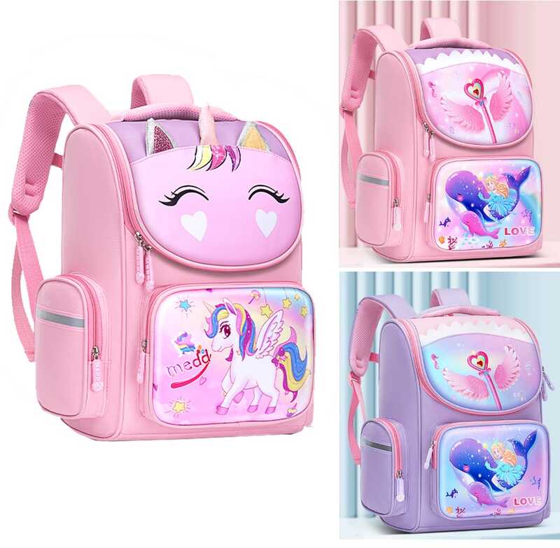 Рюкзак C 72848 (50) 3 види, розмір - 29х17.5х40 см, 1 відділення, кишені, нагрудний ремінь,в пакеті, ВИДАЄТЬСЯ ТІЛЬКИ МІКС ВИДІВ