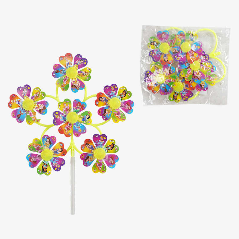 Вітрячок M 50483 (300) герої, діаметр 21 см, в пакеті, МІКС ВИДІВ