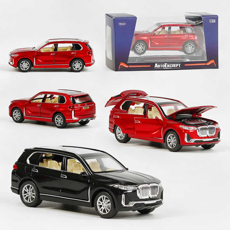 Машинка GT- 01120 (72) 2 види, "АвтоЕксперт", металопластик, масштаб 1:32, звук, світло, інерція, рухомі елементи, в коробці