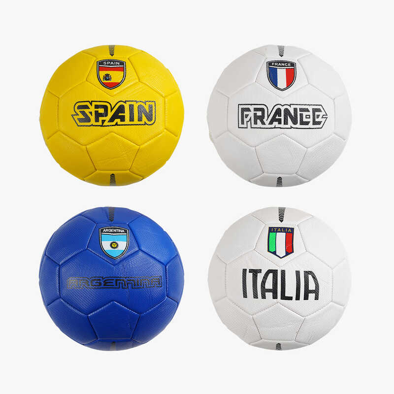 М`яч футбольний C 65949 (60) 4 кольори, розмір №5, матеріал TPE, 330-350 грамів, гумовий балон, ВИДАЄТЬСЯ ТІЛЬКИ МІКС ВИДІВ