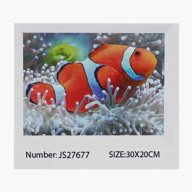 Алмазна мозаїка JS 27677 (50) "TK Group", "Рибка", 20х30 см, в коробці