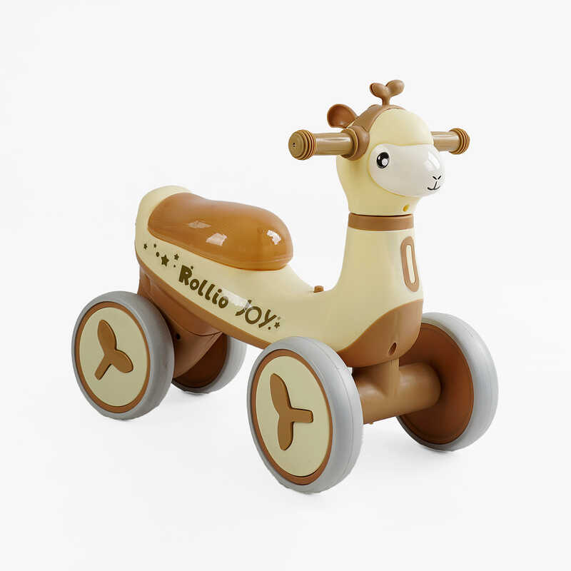 Велобіг JOY 4-х колісний JS-31245 (1) колеса PU, рама пластик, УКРАЇНСЬКЕ ОЗВУЧУВАННЯ та підсвічування, в коробці