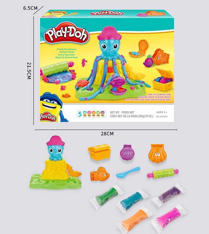 Тісто для ліплення XS 0800-2 (48) в коробці