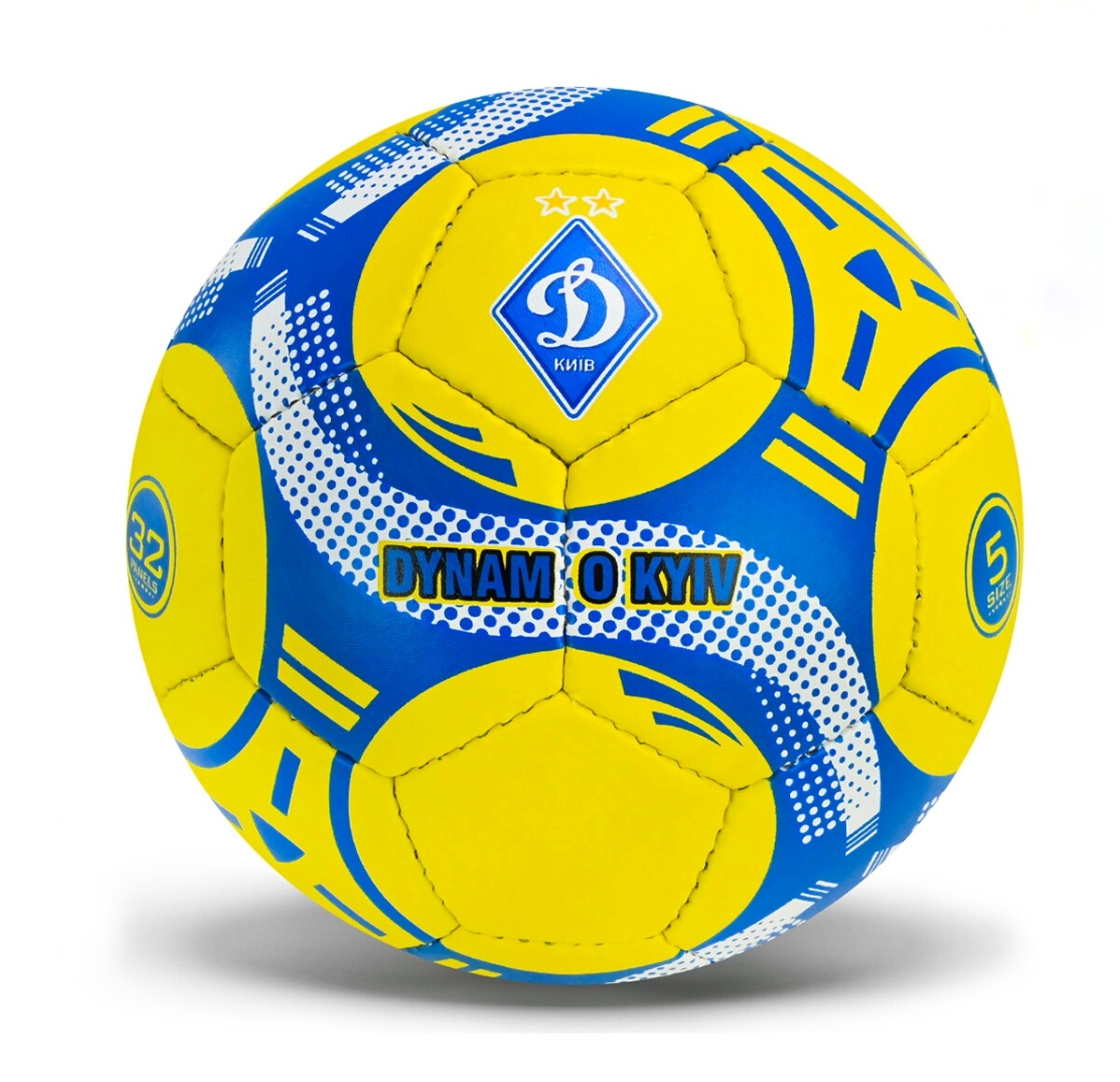 М'яч футбольний FP092 "ДИНАМО" , 420 грамм , ПАКІСТАН , PU , кульок