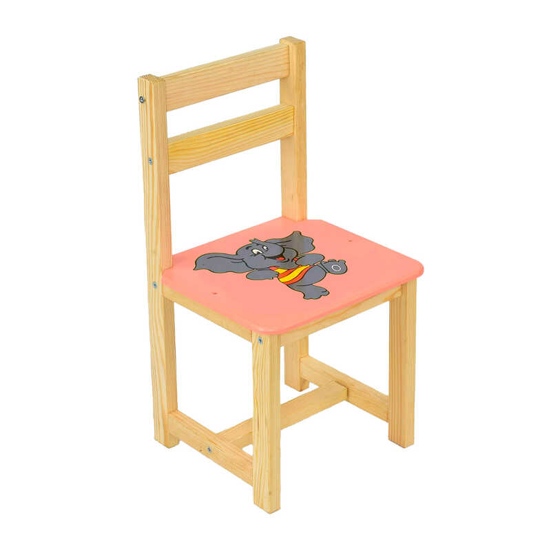 гр Стілець "Слоник" 4032 (1) колір рожевий, "Мася"