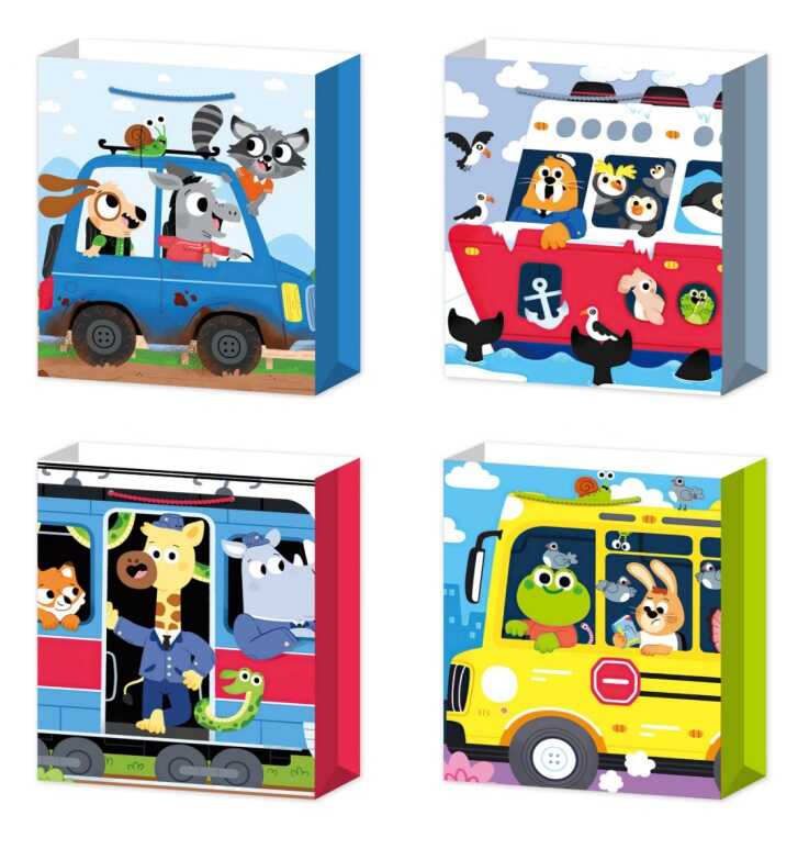 Пакет подарунковий С 69683 (360) 4 види, ВЕЛИКИЙ, ВИДАЄТЬСЯ ТІЛЬКИ МІКС ВИДІВ