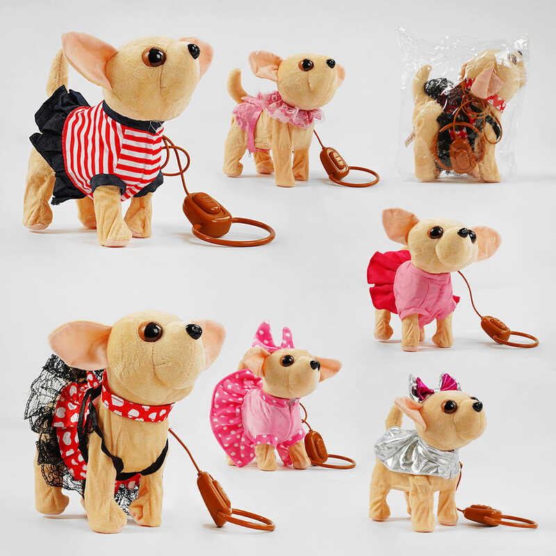 Улюбленець M 15079 (100) ВИДАЄТЬСЯ ТІЛЬКИ МІКС ВИДІВ, на дистанційному управлінні, звук, мелодії, ходить, махає хвостиком, в пакеті