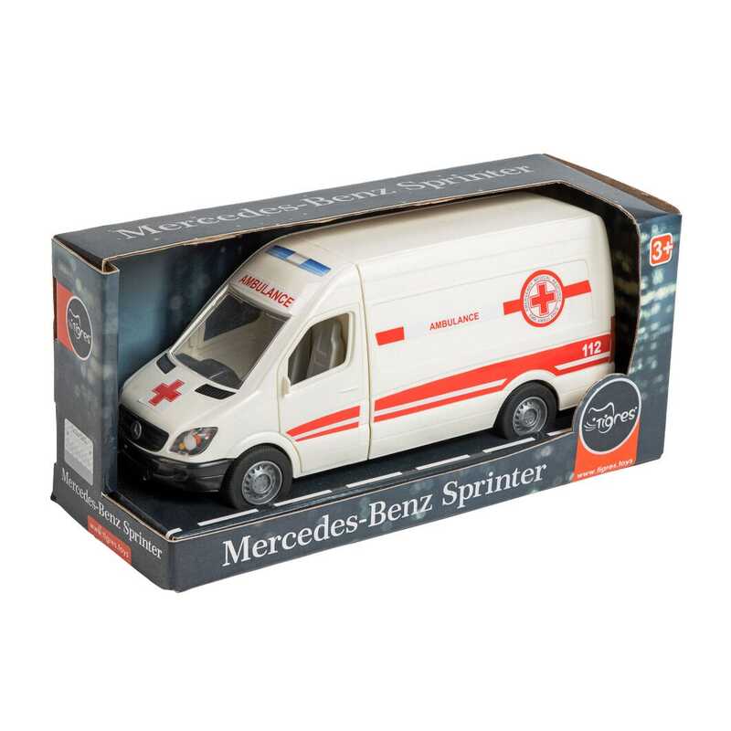 гр Машина "Mercedes-Benz Sprinter" швидка допомога 39664 (4) "Tigres" відкриваються двері кабіни та кузова, в коробці