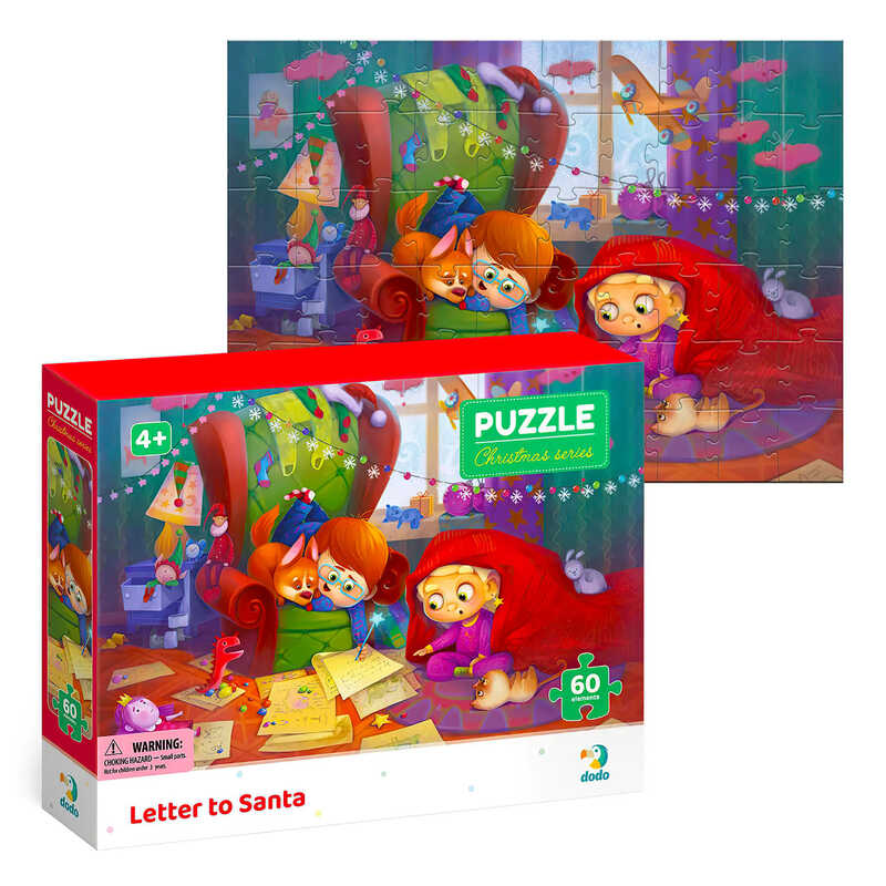 гр Пазл "Лист до Санти" 300574 (48) "Dodo", 60 елементів